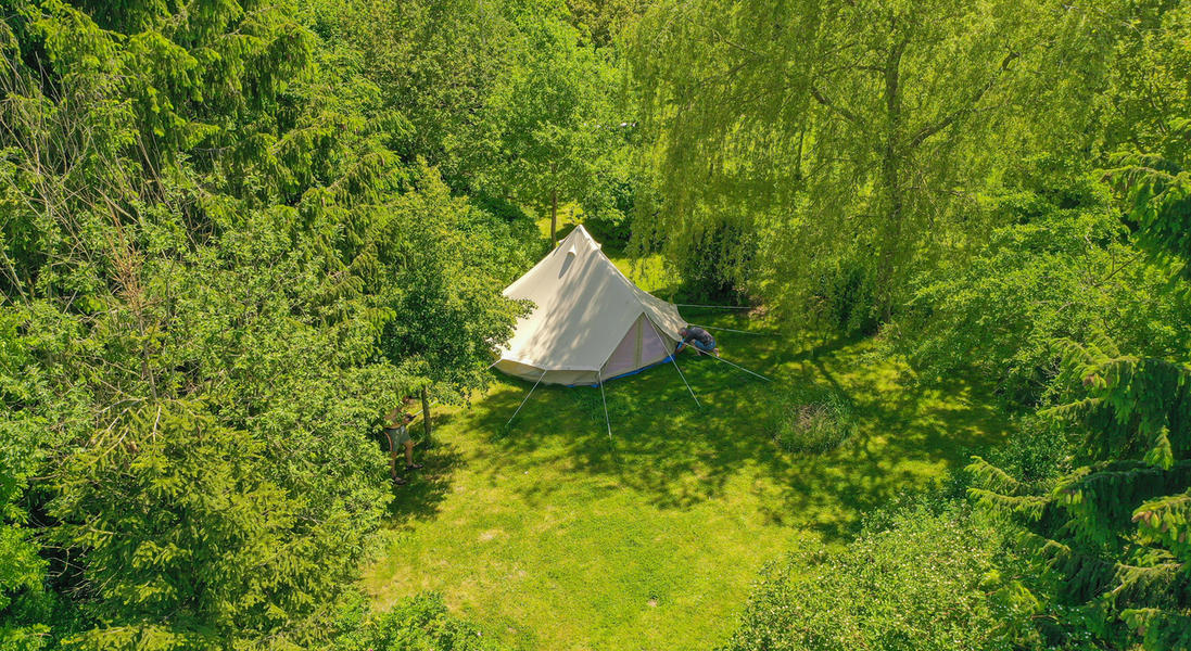 Luxurious camping on special camping spots in Belgium