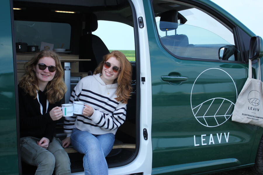 A trip to Betoeterd in sustainable style: our vanlife experience with LEAVV