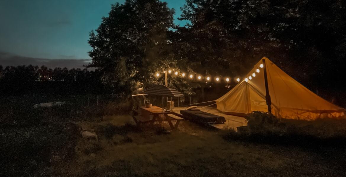 Camping in October
