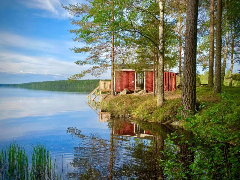 camping Zweedse idylle aan het meer