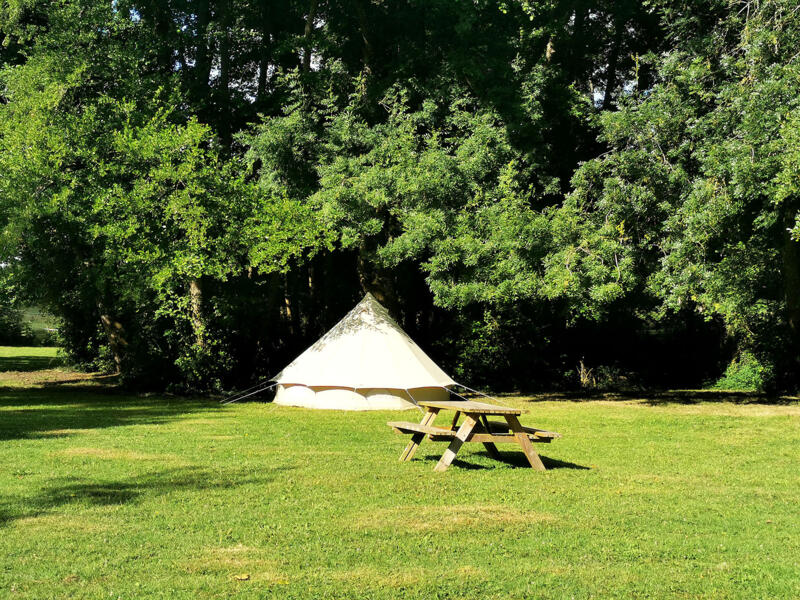 camping De tuinen van Camelot, Nieuw-Aquitanië
