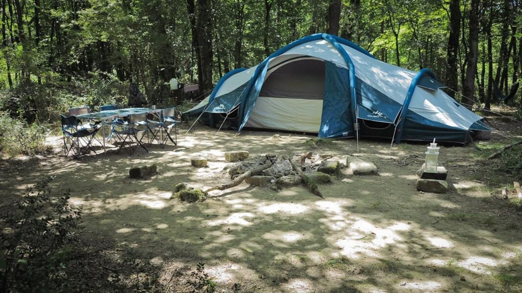 camping Terug naar de bron