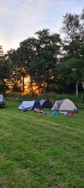 camping Basic kampeerplek Midwolde (prov. Groningen).