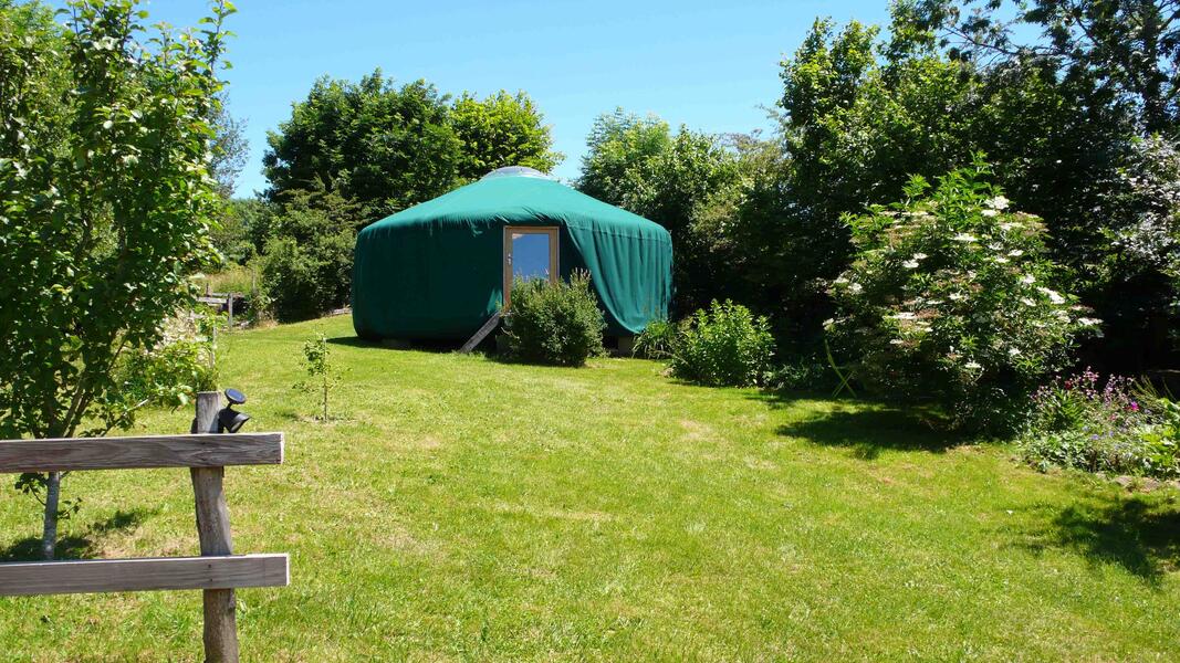 camping Yurt in Auvergne - Ongebruikelijk verblijf in de bergen van de Cantal