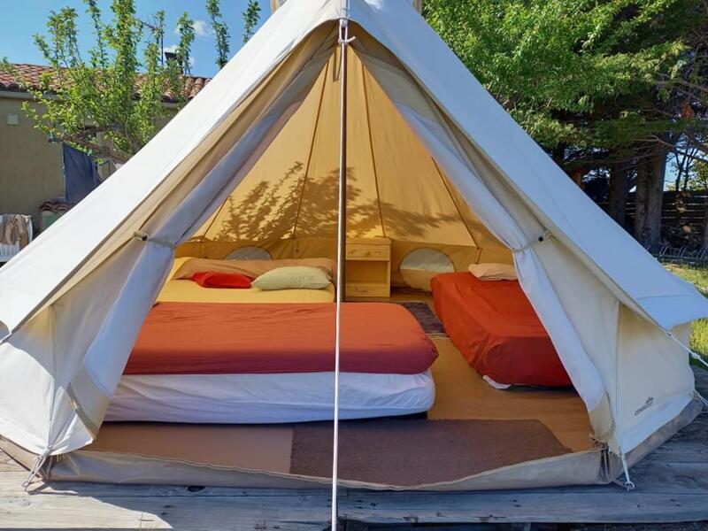 camping Zen itude en panorama in Les Soleillas