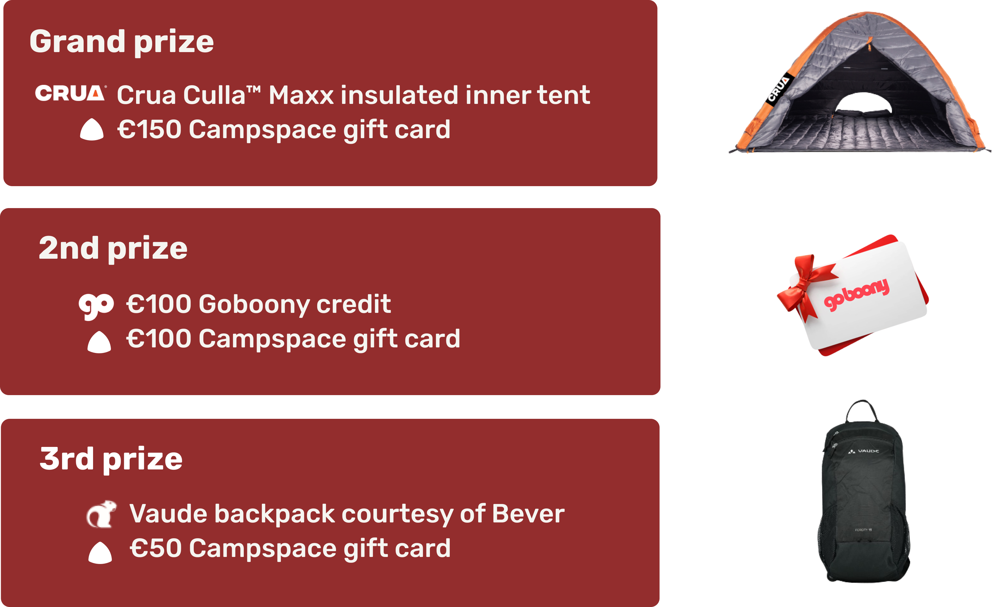 campspace christmas prizes